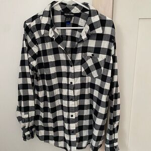 Burton Checked Flannel Shirt Sz. L